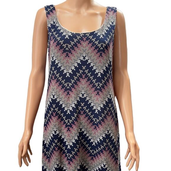 J for Justify Sleeveless Side Slits Maxi Dress Size XL - Picture 4 of 14